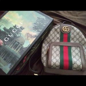 Gucci bookbag / like new -worn twice